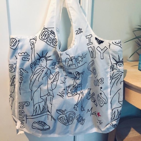 Macy's Other Vintage Macys Nylon Folding Tote Bag Poshmark